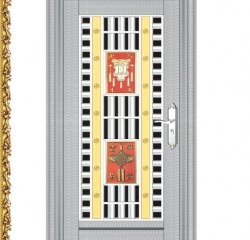江西水波紋金單門-BN8007 五類花
