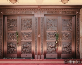 別墅入戶門客戶實(shí)例